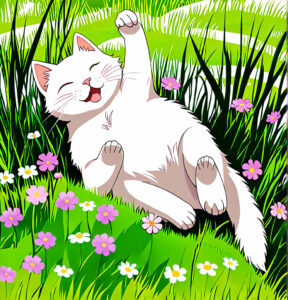 Sketch to Image cat anime
