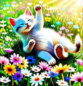 Sketch to Image cat fantasy