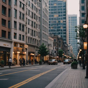 text to image city photo