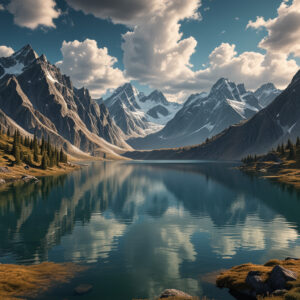 text to image landscape 3d