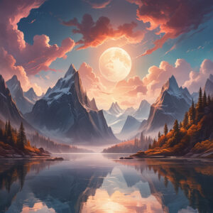 text to image landscape fantasy