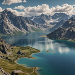 text to image landscape real