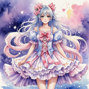 text to image magic watercolor
